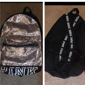 PINK - book bag
